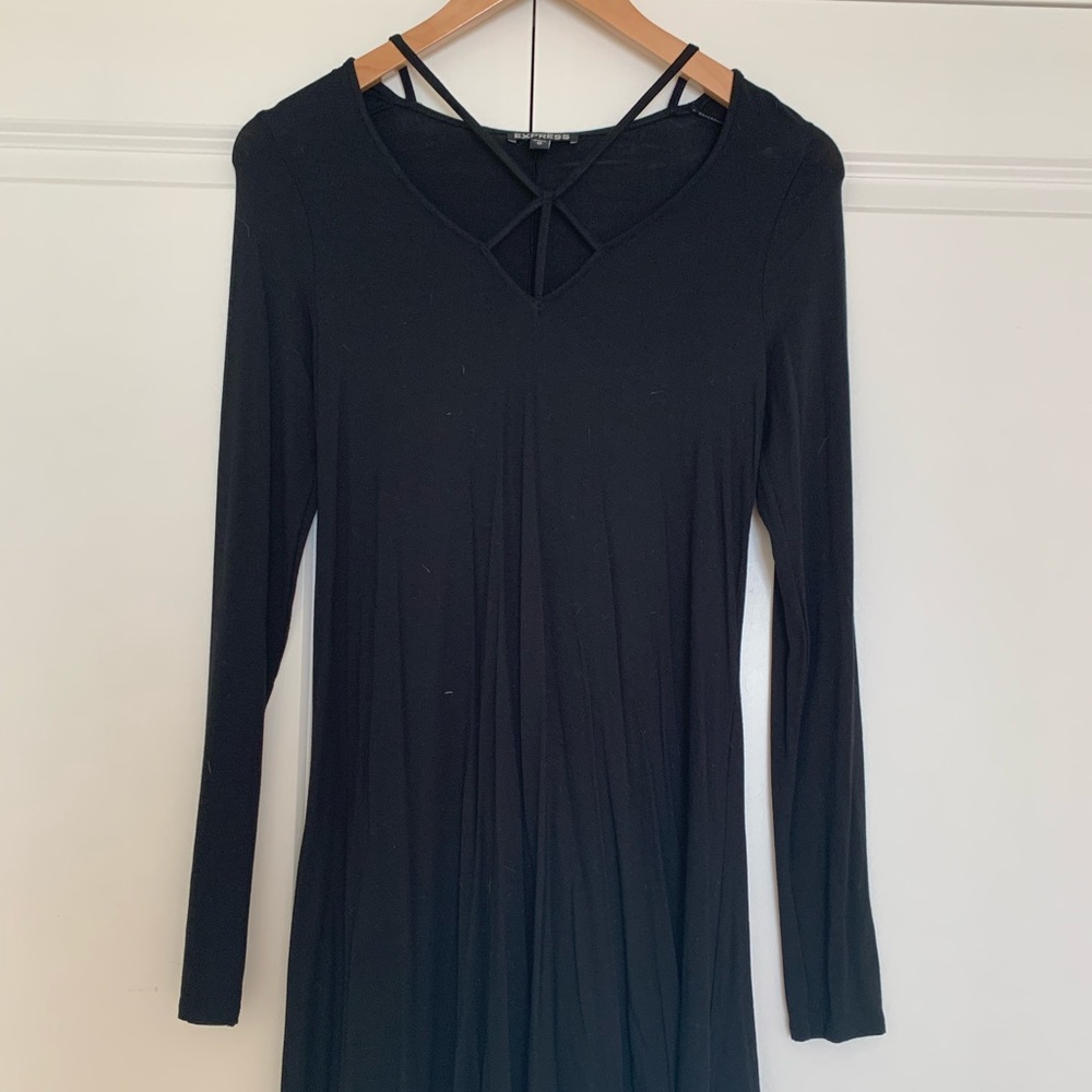 Express Strappy LS Dress